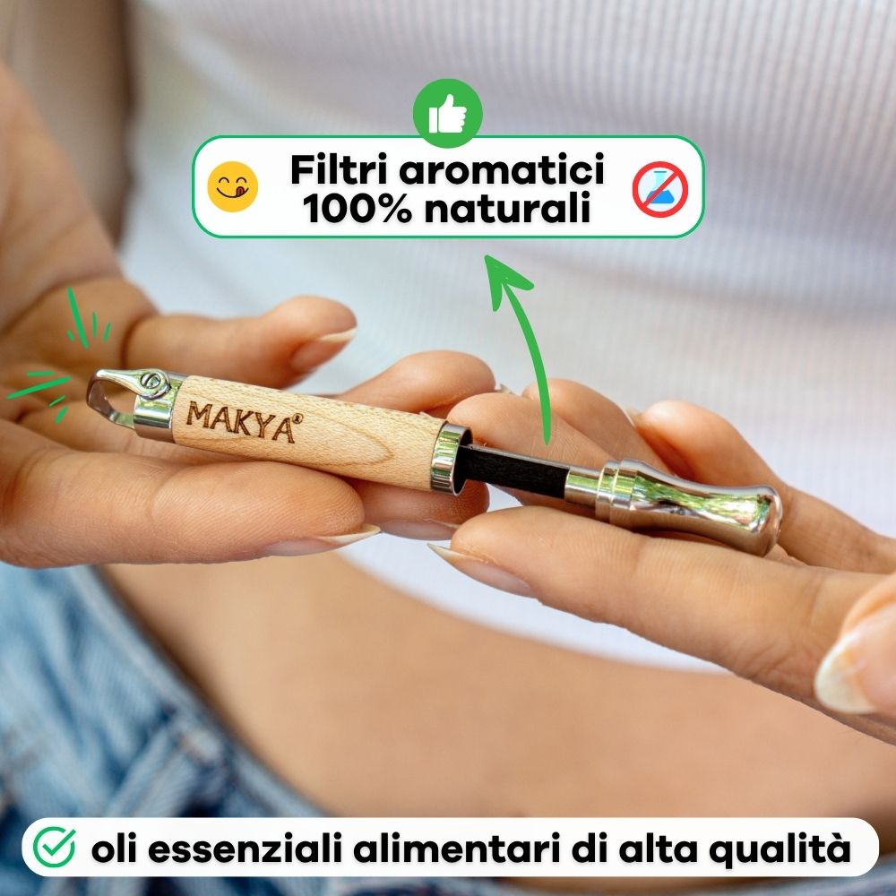 Makya Taste - smetti di fumare in modo delizioso e naturale