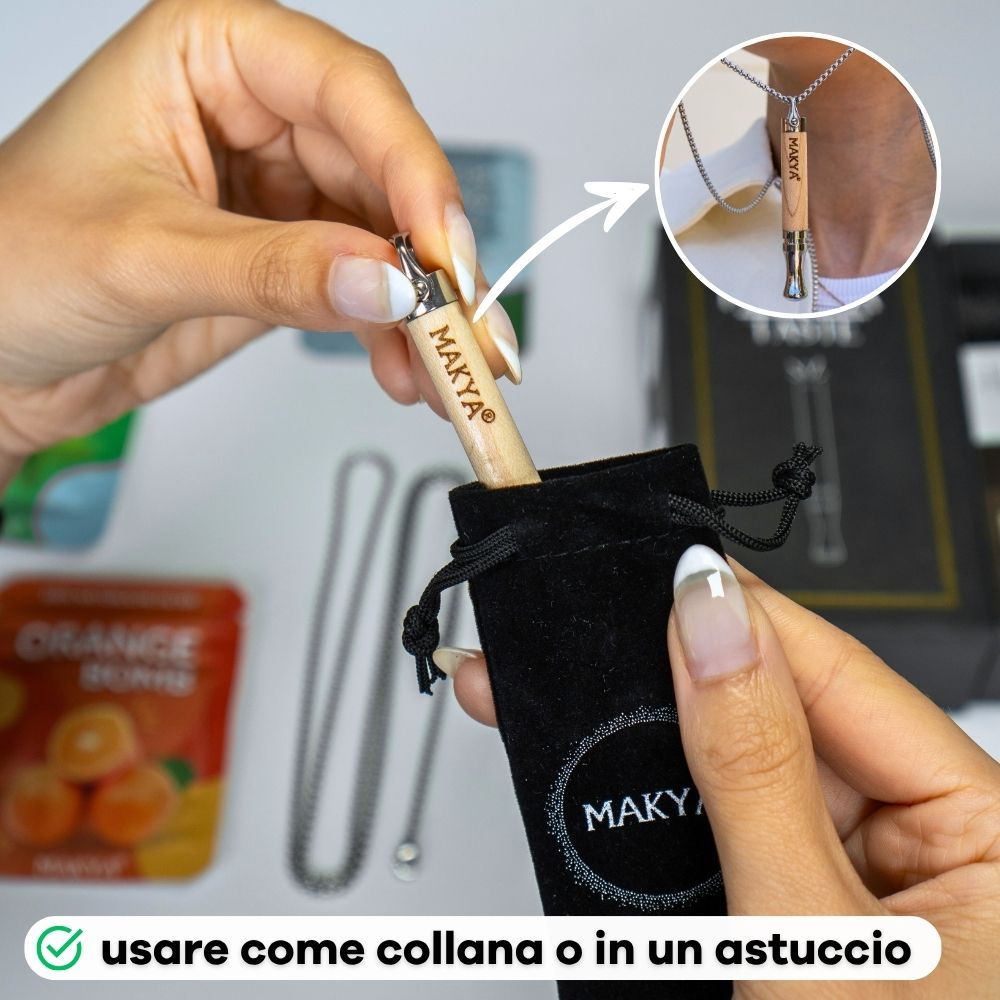 Makya Taste - smetti di fumare in modo delizioso e naturale
