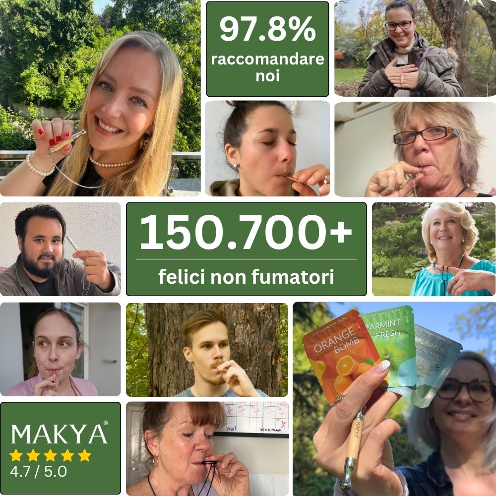 Makya Taste - smetti di fumare in modo delizioso e naturale