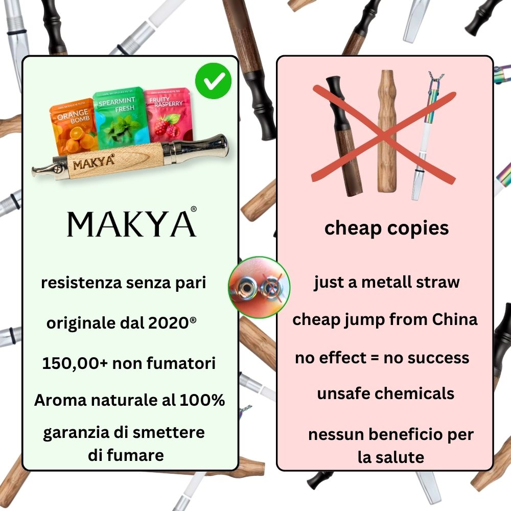 Makya Taste - smetti di fumare in modo delizioso e naturale